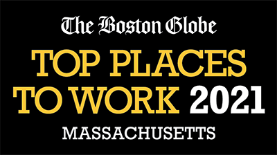 The Boston Globe Top Places to Work 2021 Massachusetts
